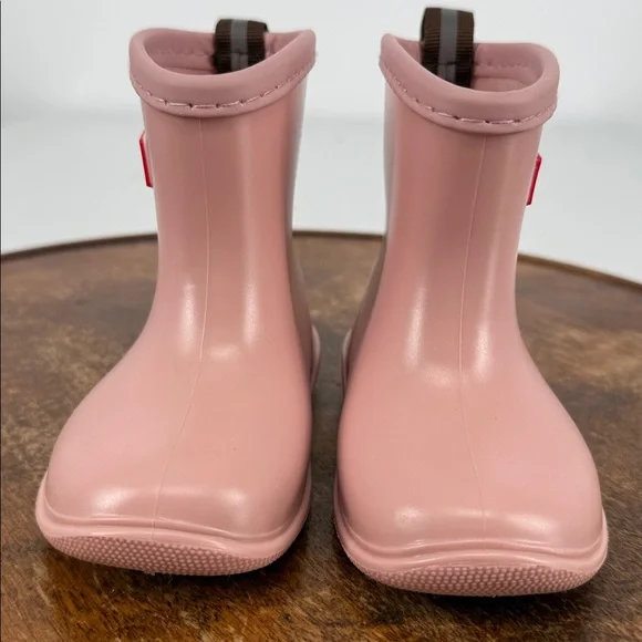 Tree Grandpa Boots Girls Toddler 13 Pink Rain Rubber Slip On - Picture 2 of 10
